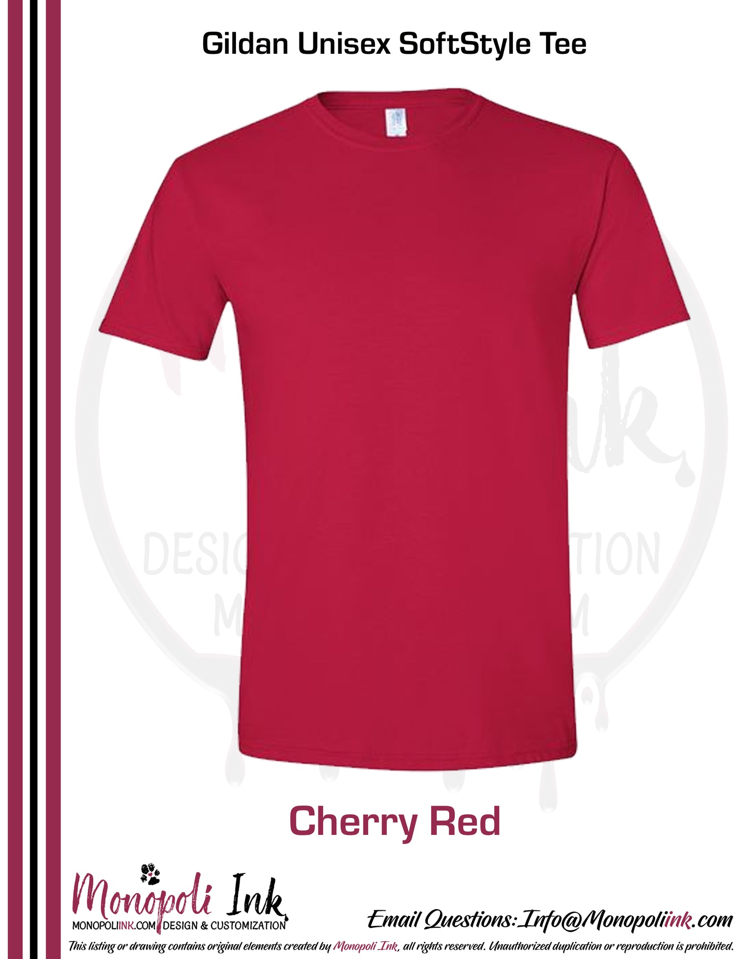 Customizable Tees - Gildan SoftStyle