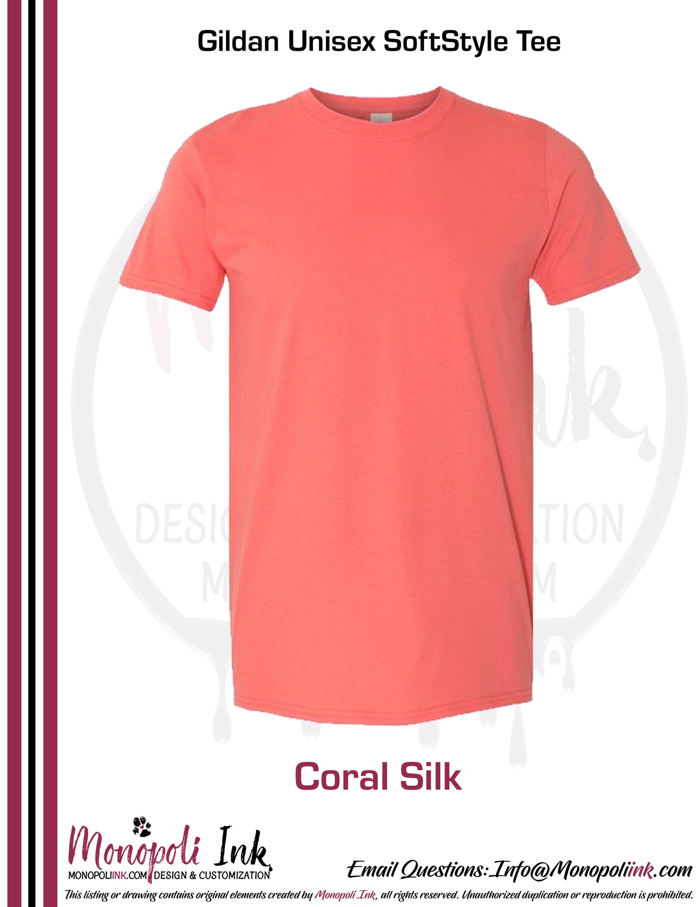 Customizable Tees - Gildan SoftStyle
