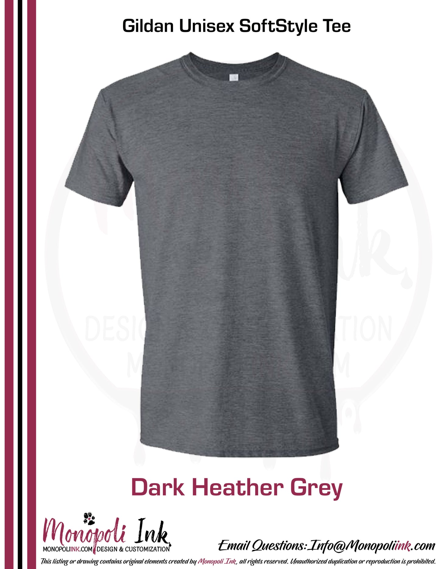 Customizable Tees - Gildan SoftStyle