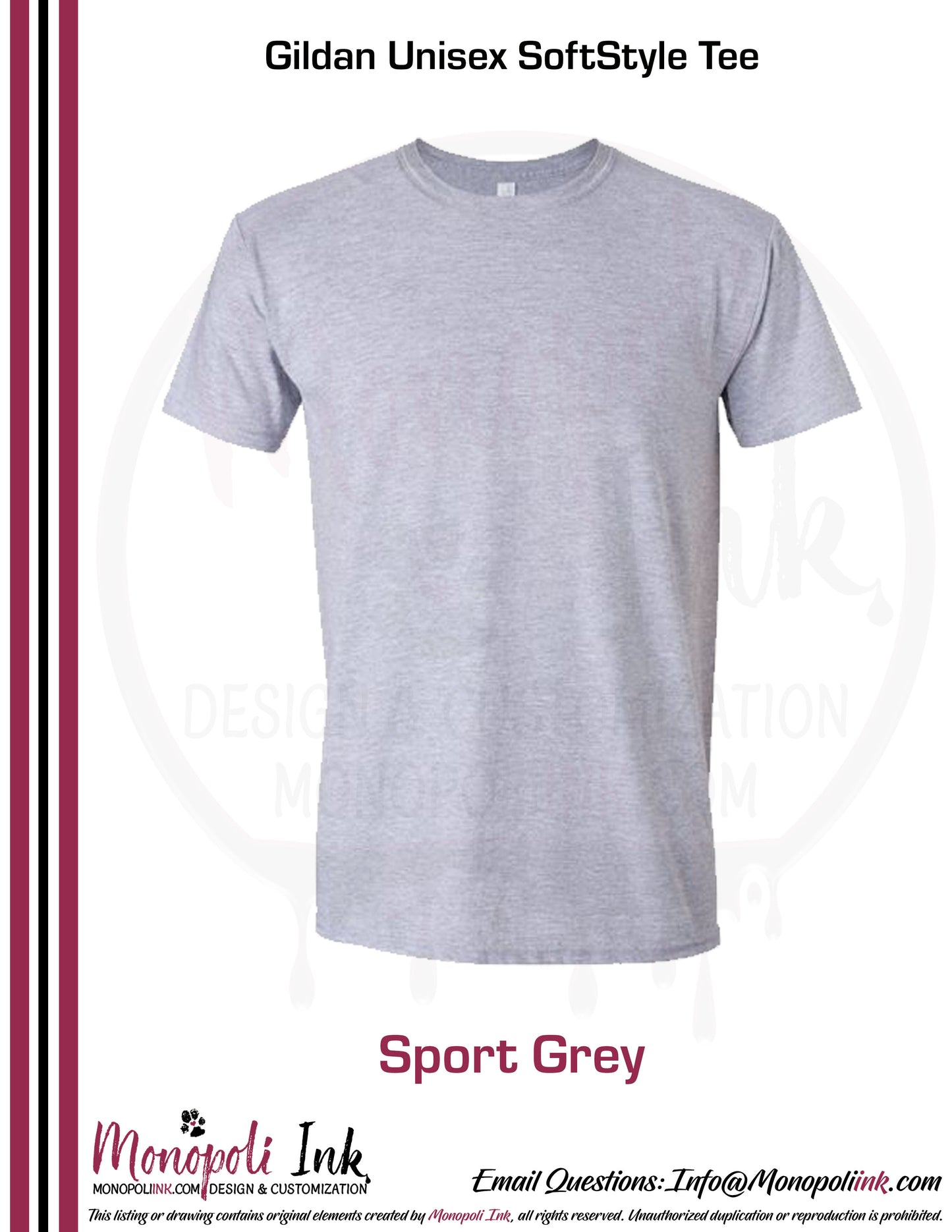 Customizable Tees - Gildan SoftStyle