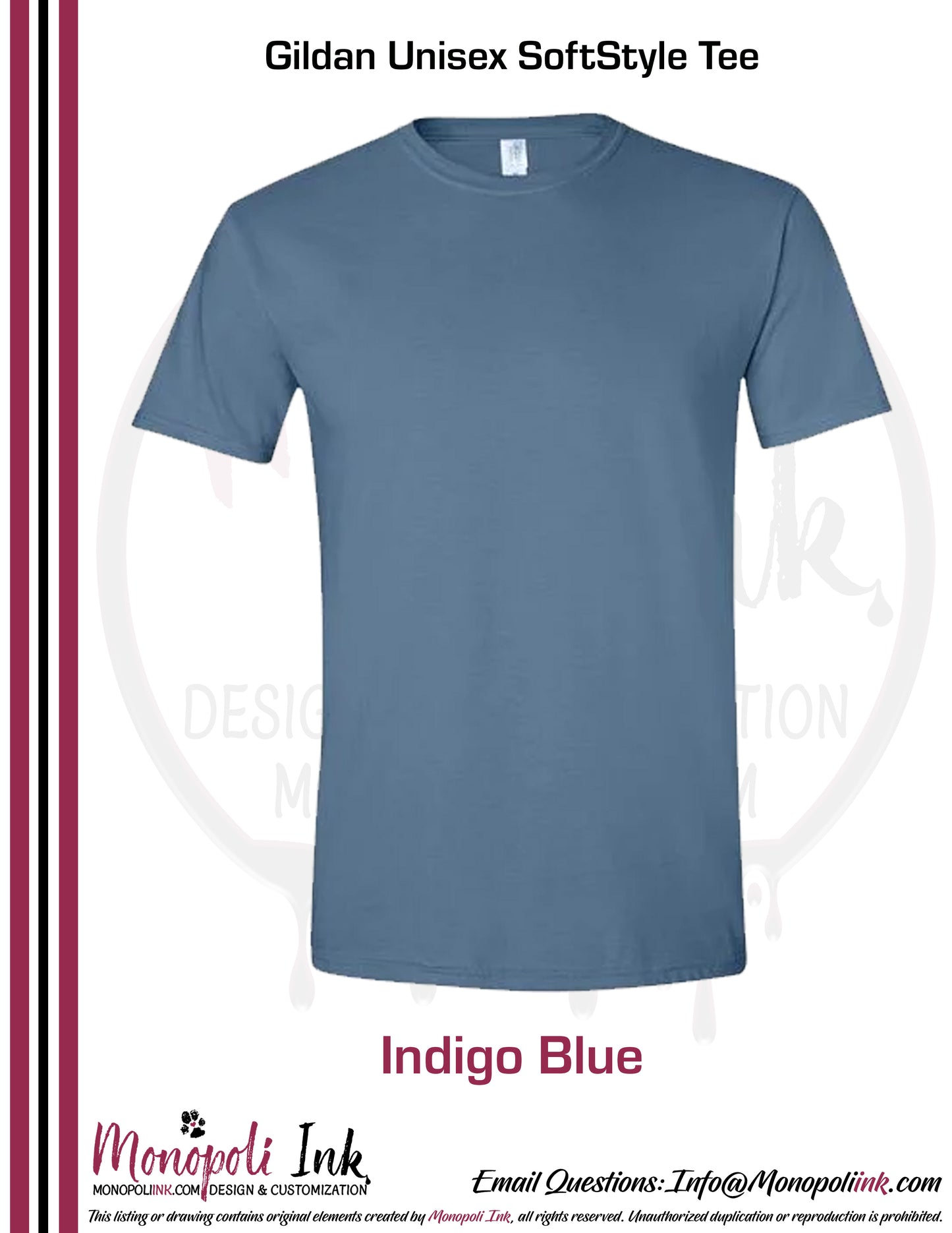 Customizable Tees - Gildan SoftStyle
