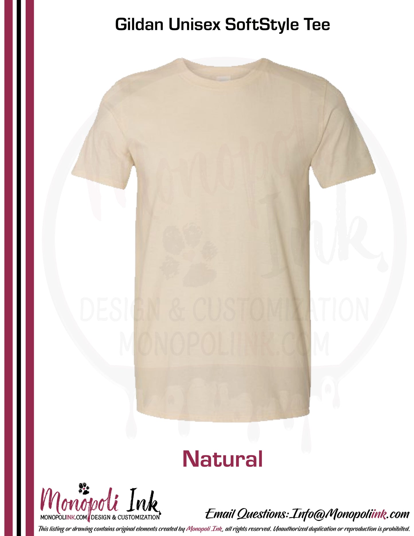 Customizable Tees - Gildan SoftStyle