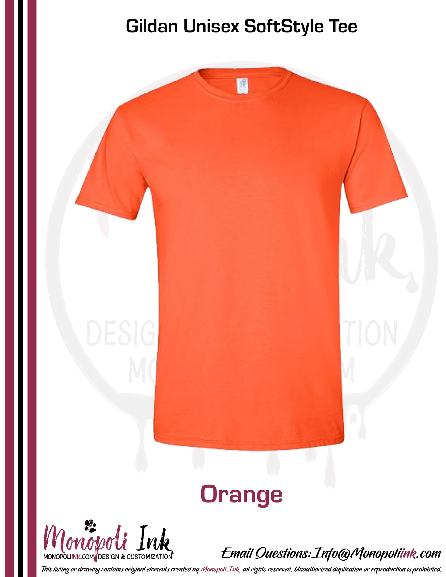 Customizable Tees - Gildan SoftStyle