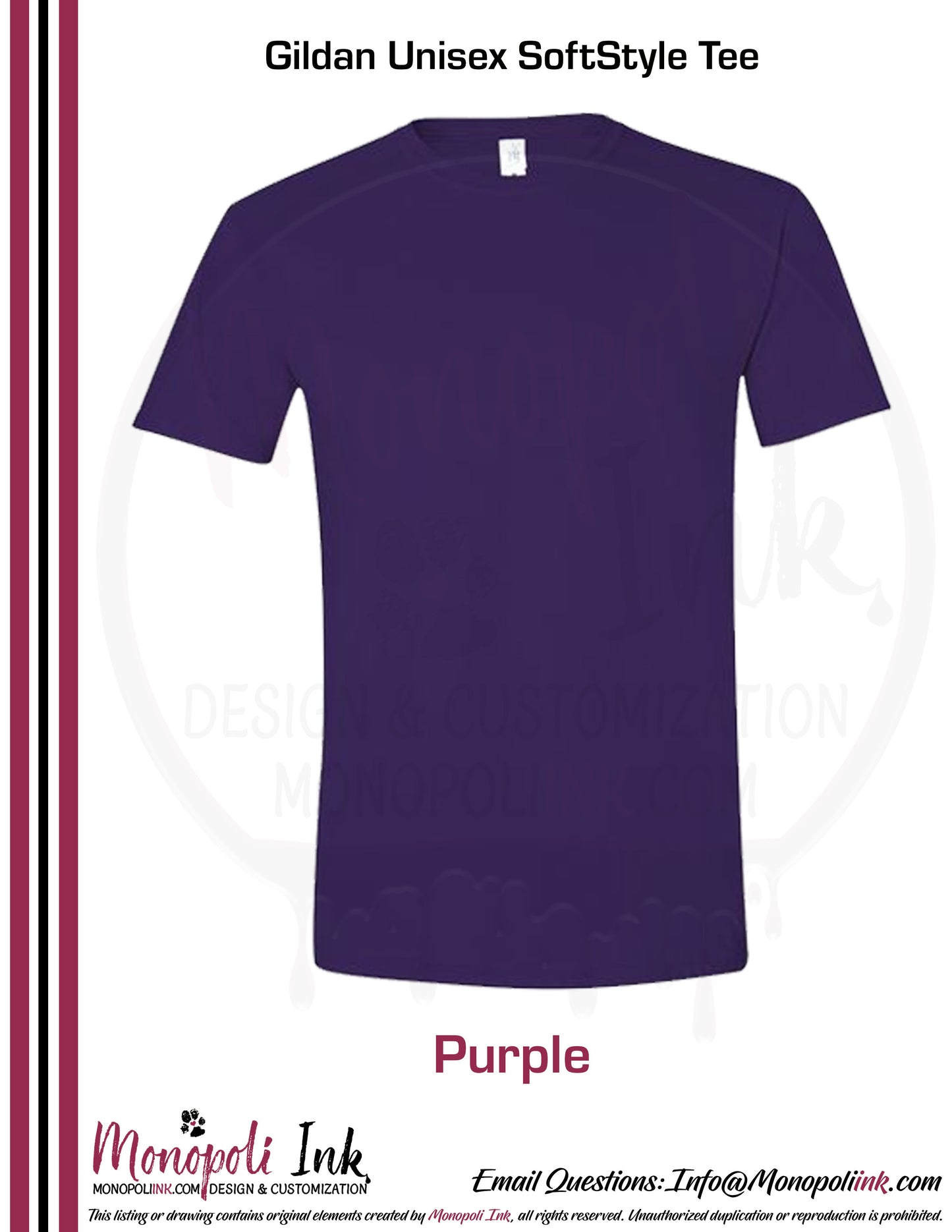 Customizable Tees - Gildan SoftStyle