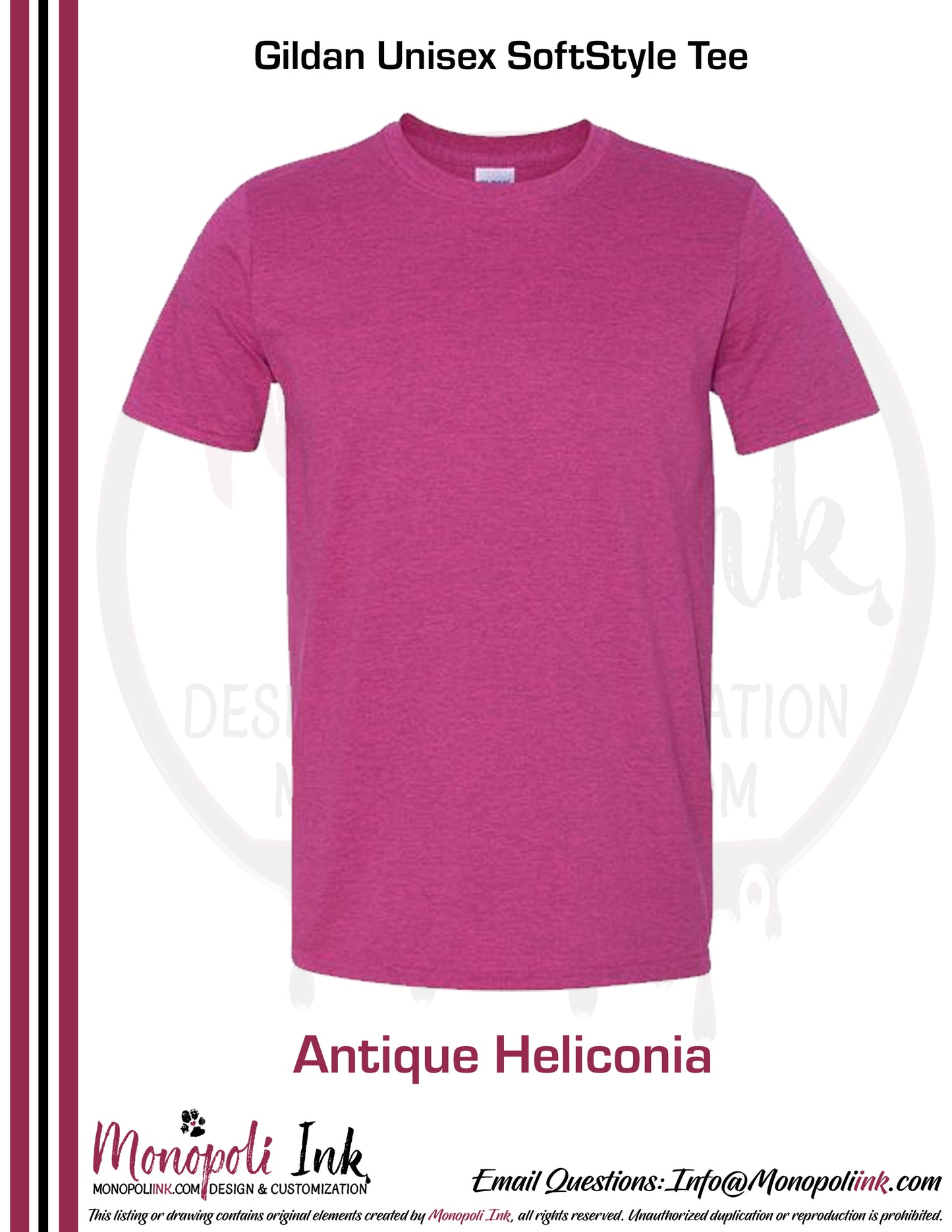Customizable Tees - Gildan SoftStyle