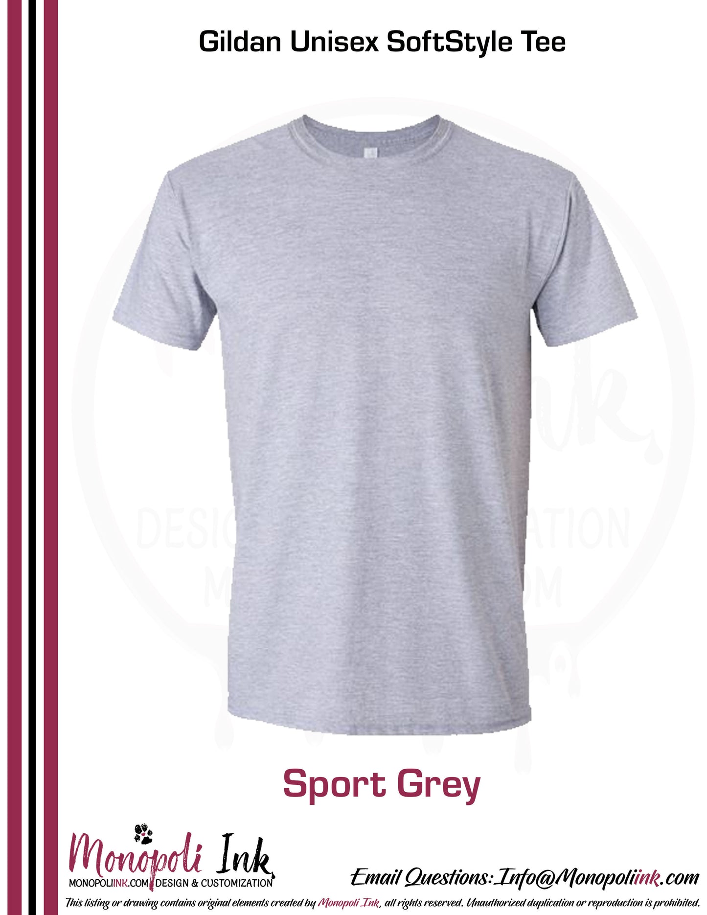Customizable Tees - Gildan SoftStyle