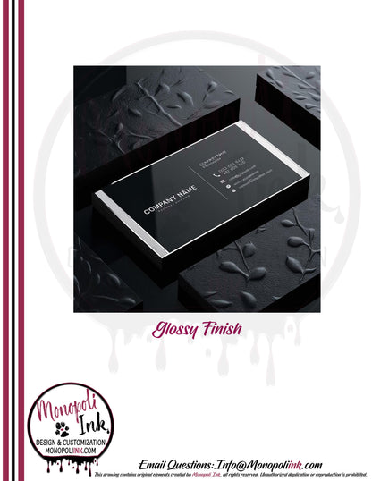 Business Cards - Gloss or Matte