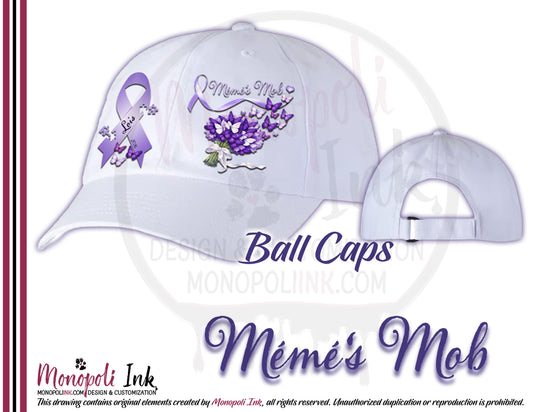Meme's Mob Adult Ball Cap: Lois McDonald *Pre-Order*