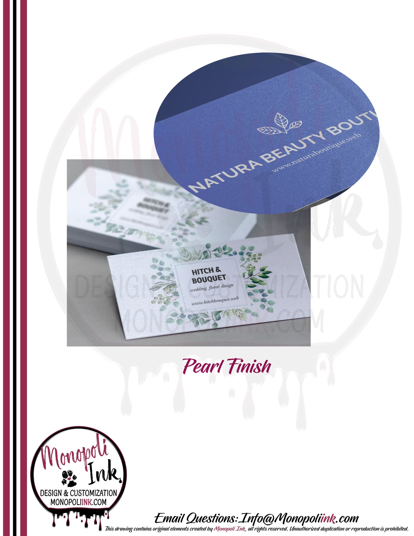 Business Cards - Pearl Finish - 16pt