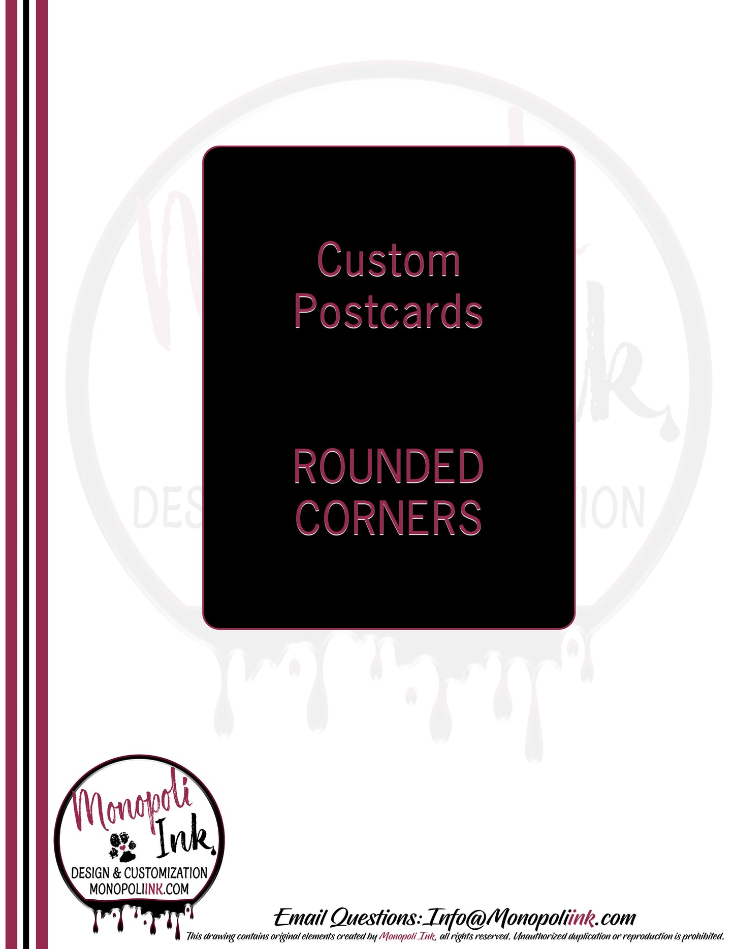 Postcards - Custom - Glossy