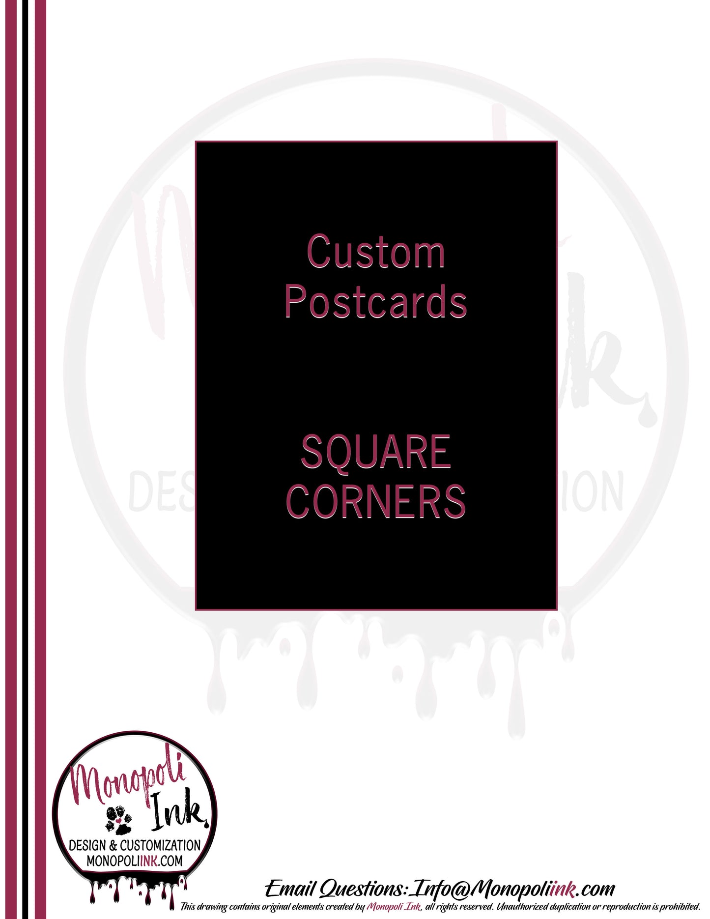 Postcards - Custom - Glossy