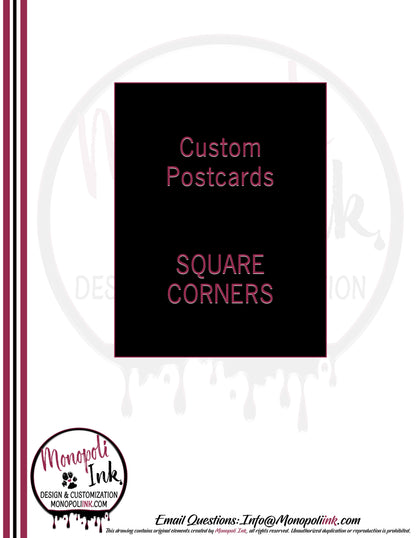 Postcards - Custom - Glossy