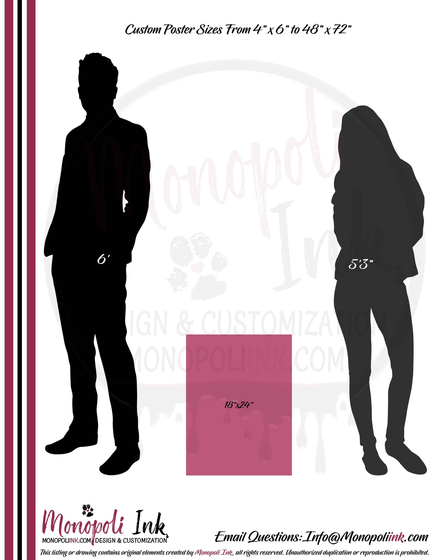 Custom Paper Posters - SEMI-GLOSS