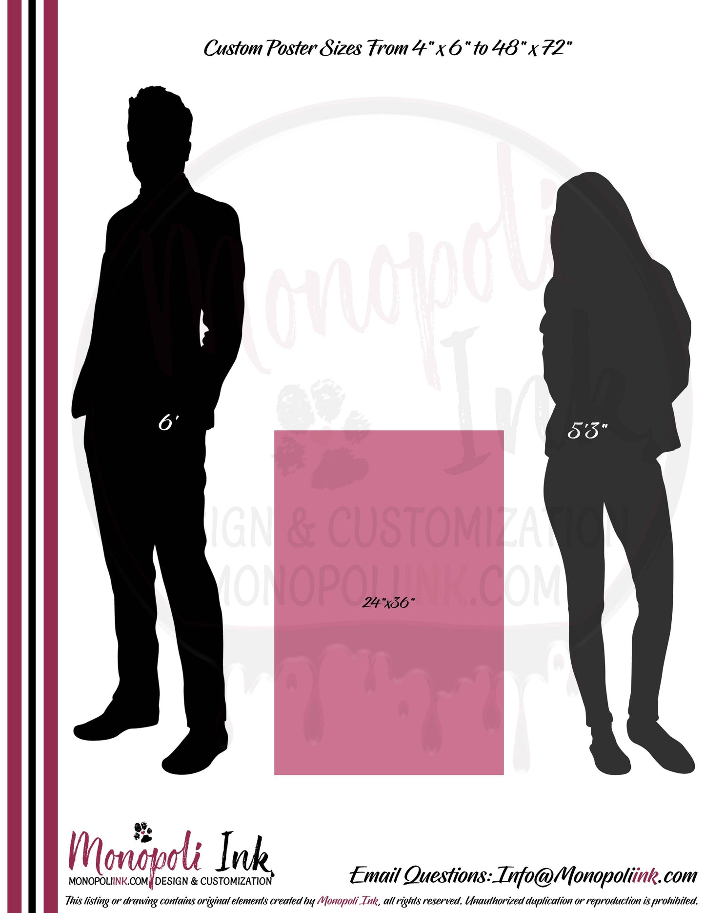 Custom Paper Posters - SEMI-GLOSS