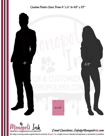 Custom Paper Posters - SEMI-GLOSS