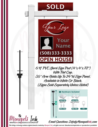 Real Estate Sign Frames, Posts, & Holders
