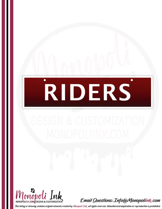 6"x24" Aluminum Composite Rider Panel Packages Double-Sided