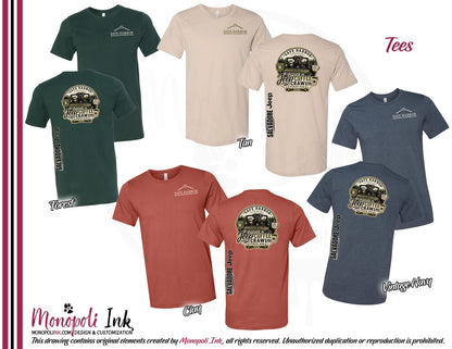 Safe Harbor Jeep Coffee Crawl SS Tees
