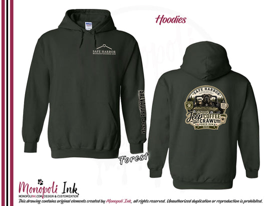 Safe Harbor Jeep Coffee Crawl Hoodies