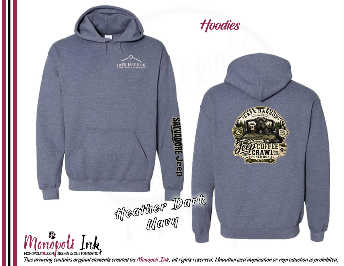 Safe Harbor Jeep Coffee Crawl Hoodies