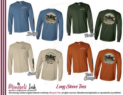 Safe Harbor Jeep Coffee Crawl Long Sleeve Tees