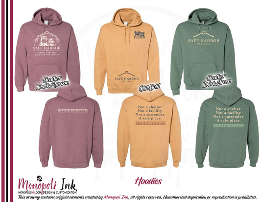 Safe Harbor Hoodies
