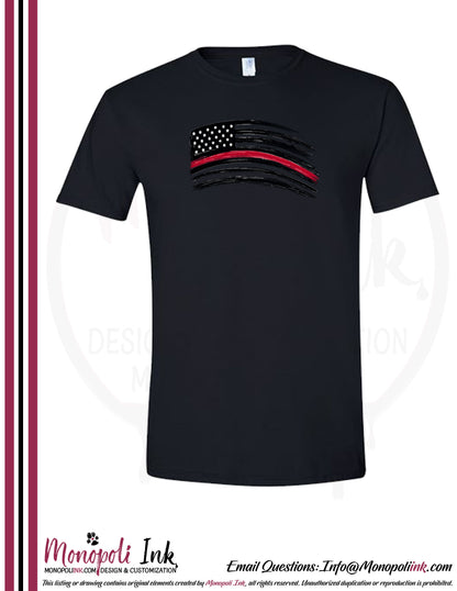 Customizable Fire Fighter Tees - Multiple Designs