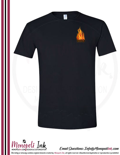 Customizable Fire Fighter Tees - Multiple Designs