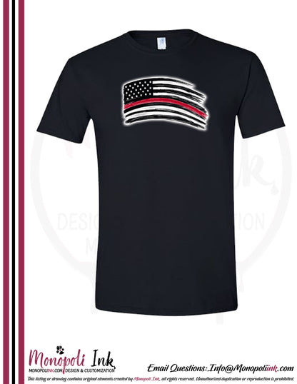 Customizable Fire Fighter Tees - Multiple Designs