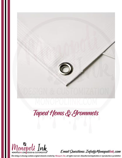 Vinyl Banners - Single-Sided