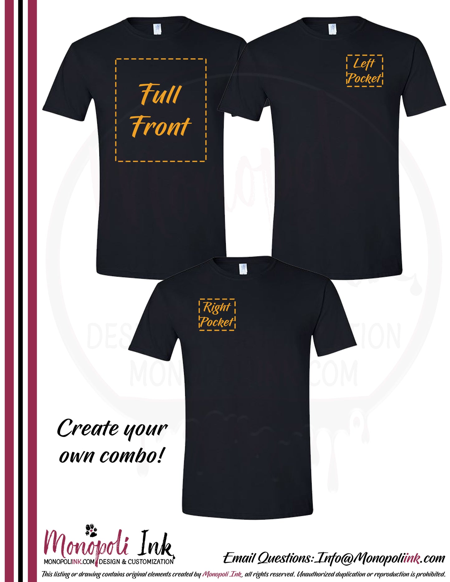 Customizable Tees - Gildan SoftStyle