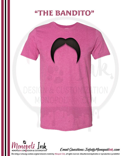 Mustache Tees - Various Colors