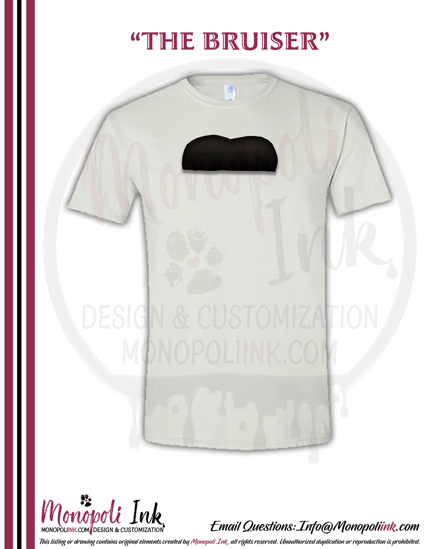 Mustache Tees - Various Colors