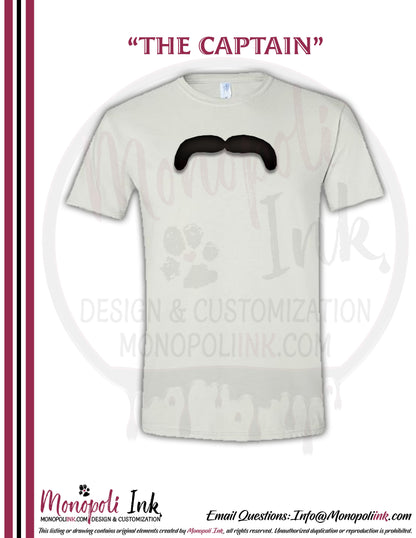 Mustache Tees - Various Colors