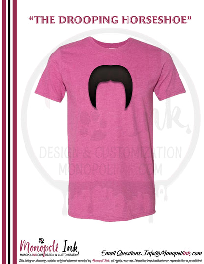 Mustache Tees - Various Colors