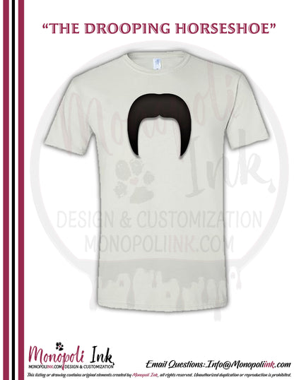 Mustache Tees - Various Colors