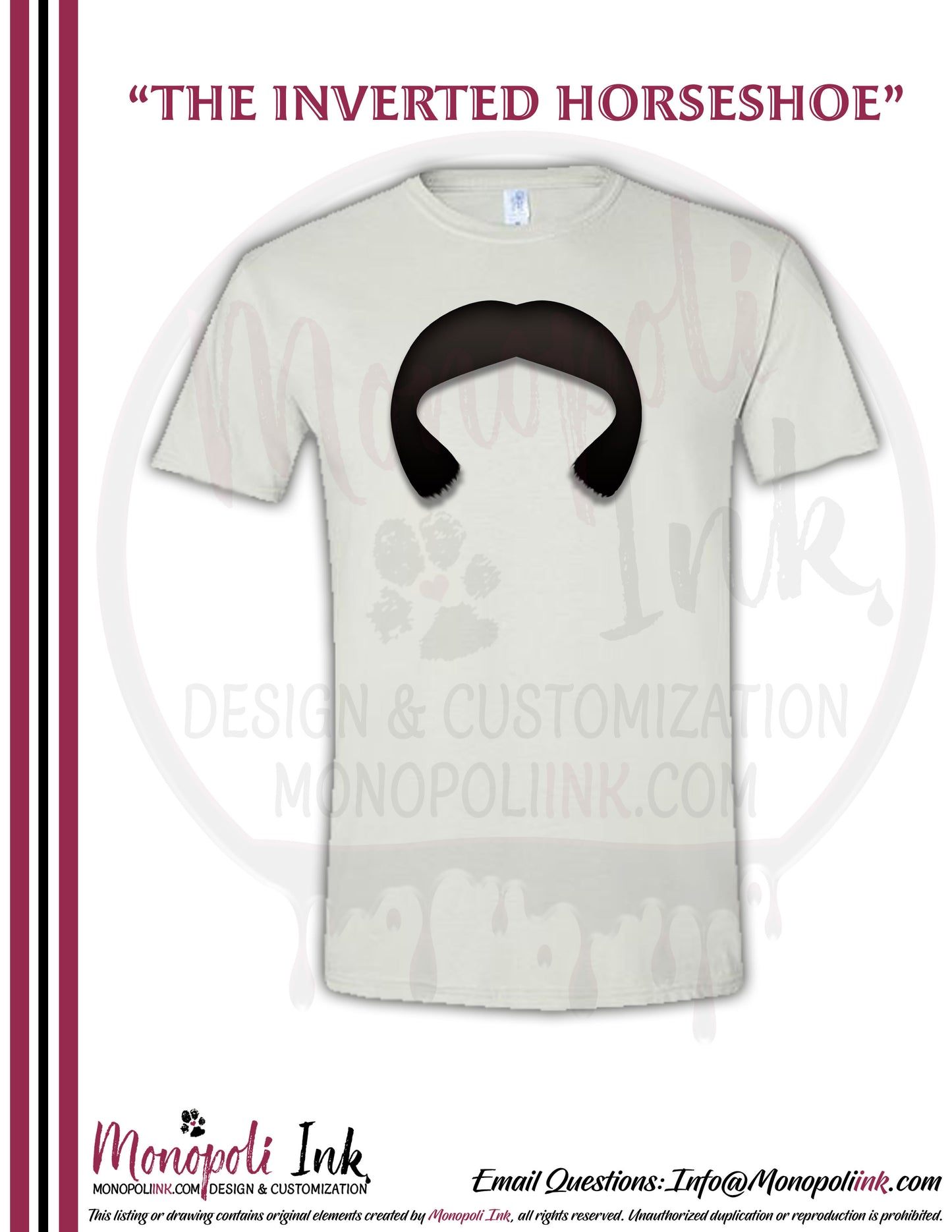 Mustache Tees - Various Colors