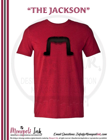 Mustache Tees - Red