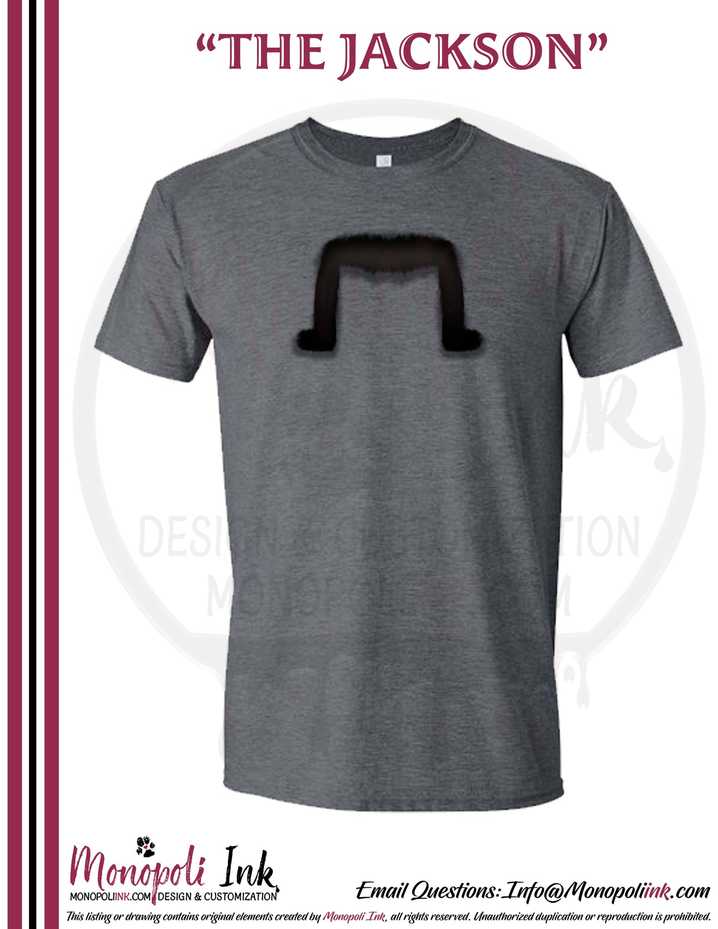 Mustache Tees - Various Colors