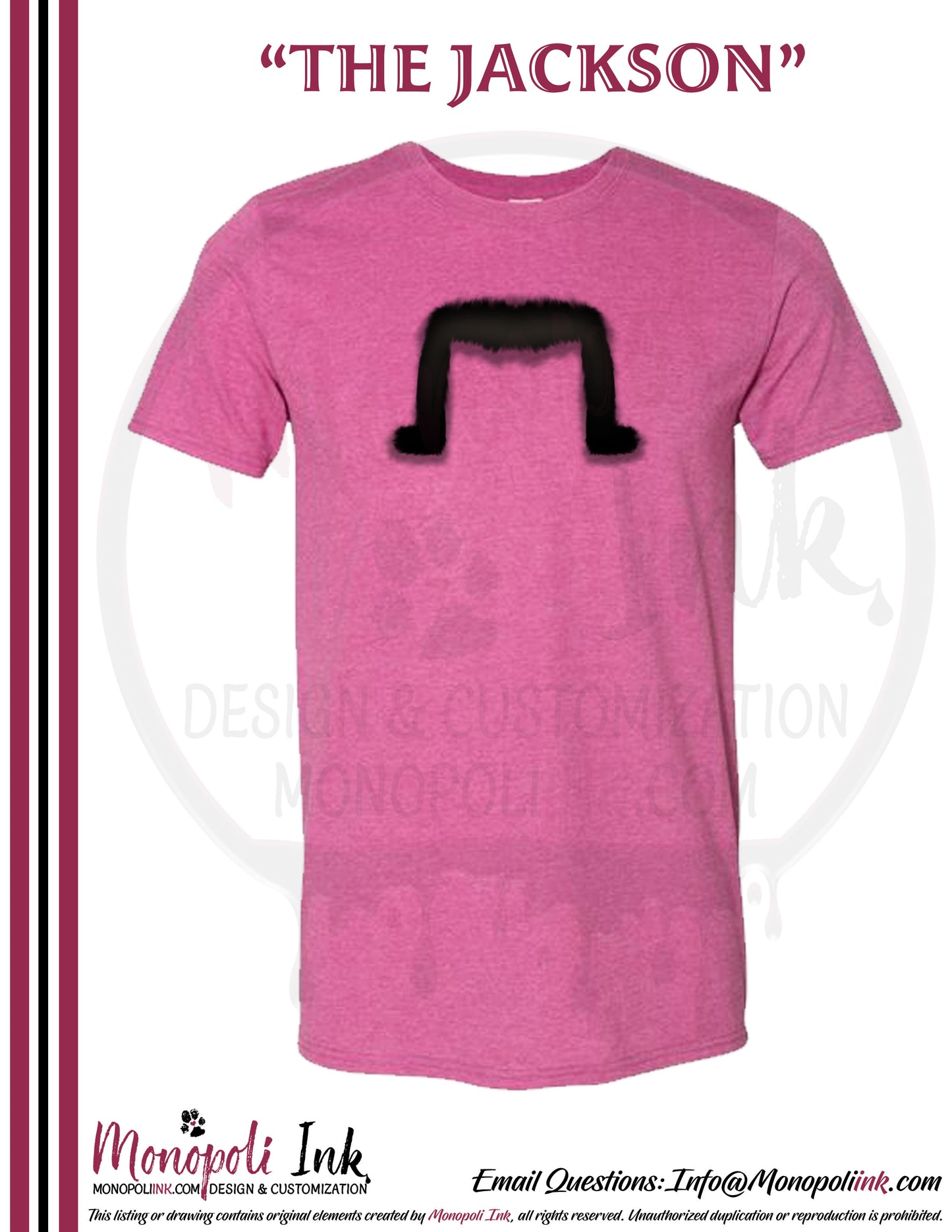 Mustache Tees - Various Colors