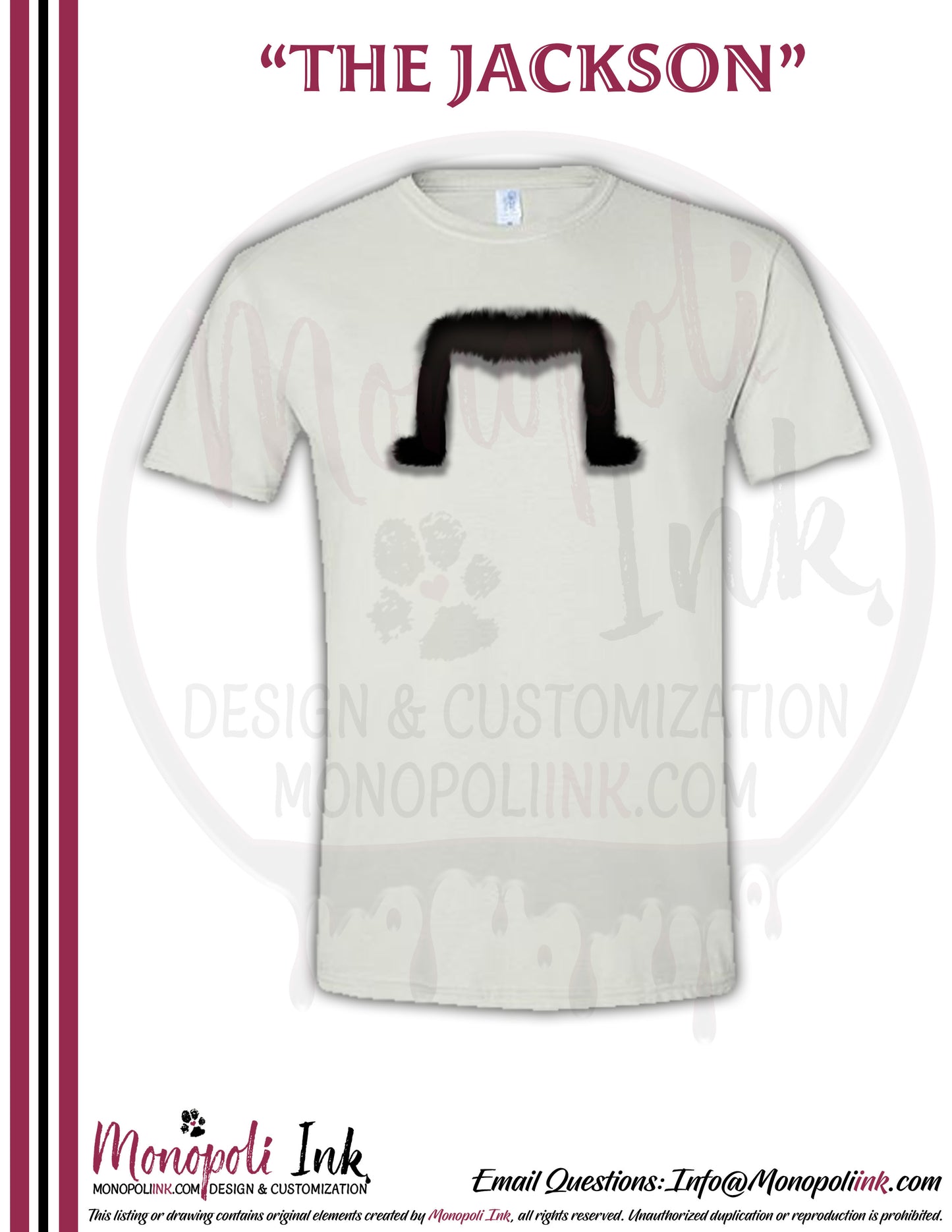 Mustache Tees - Various Colors