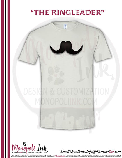 Mustache Tees - Various Colors