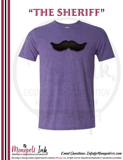 Mustache Tees - Various Colors