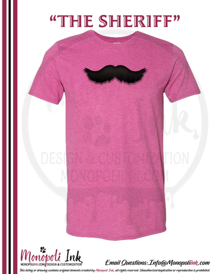 Mustache Tees - Various Colors