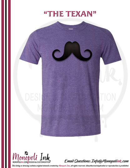 Mustache Tees - Various Colors