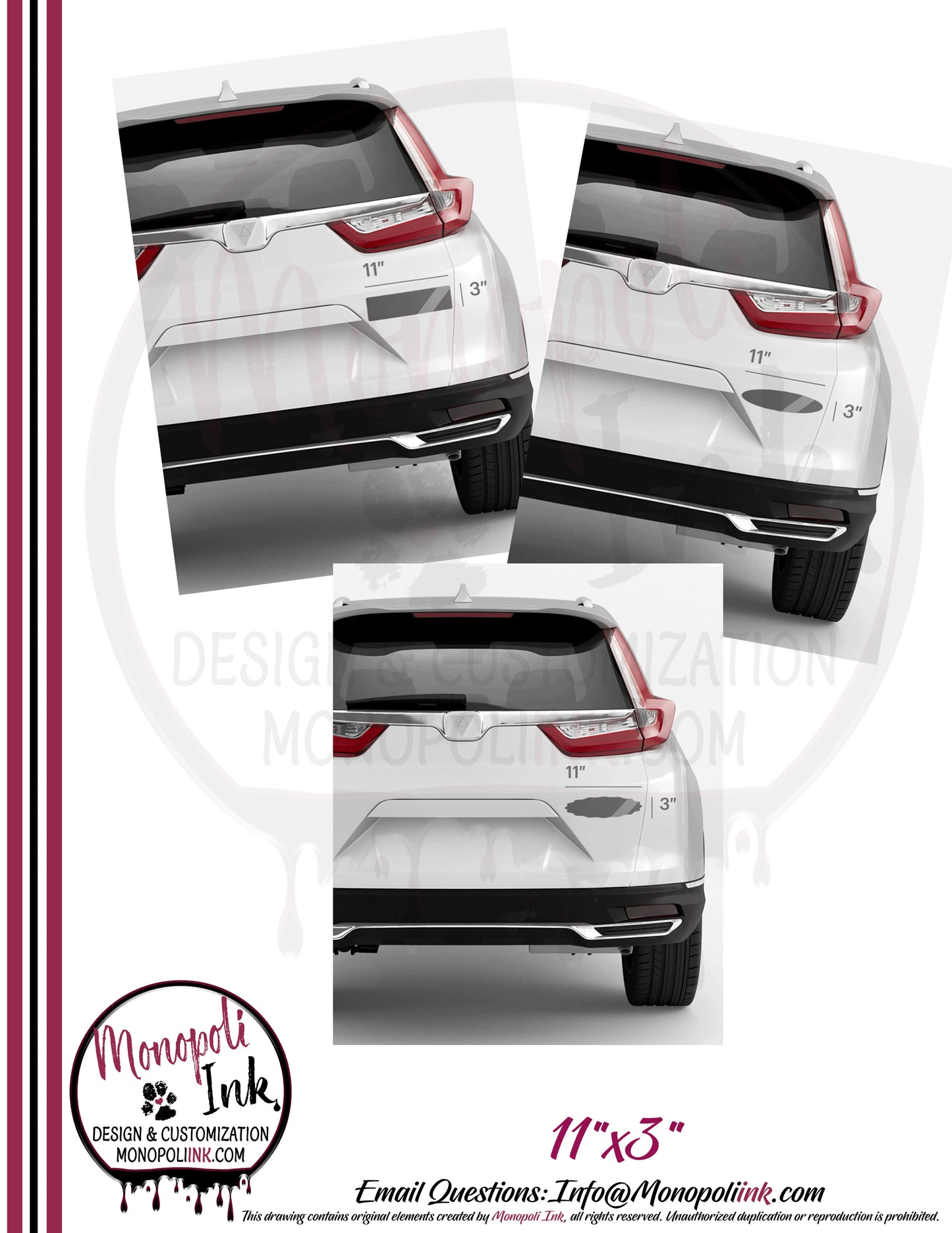 Vehicle Magnets - Custom