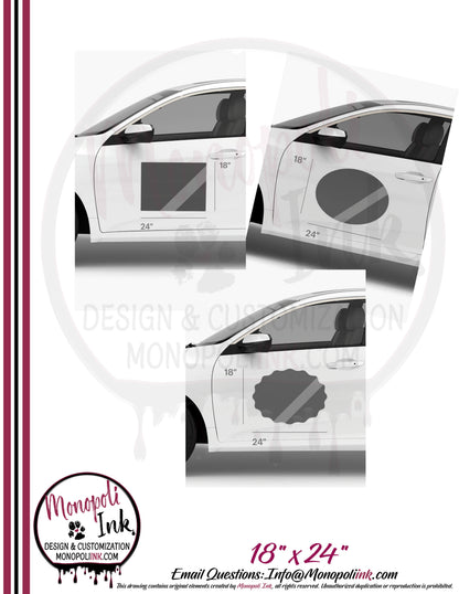 Vehicle Magnets - Custom