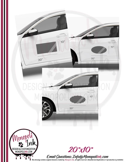 Vehicle Magnets - Custom
