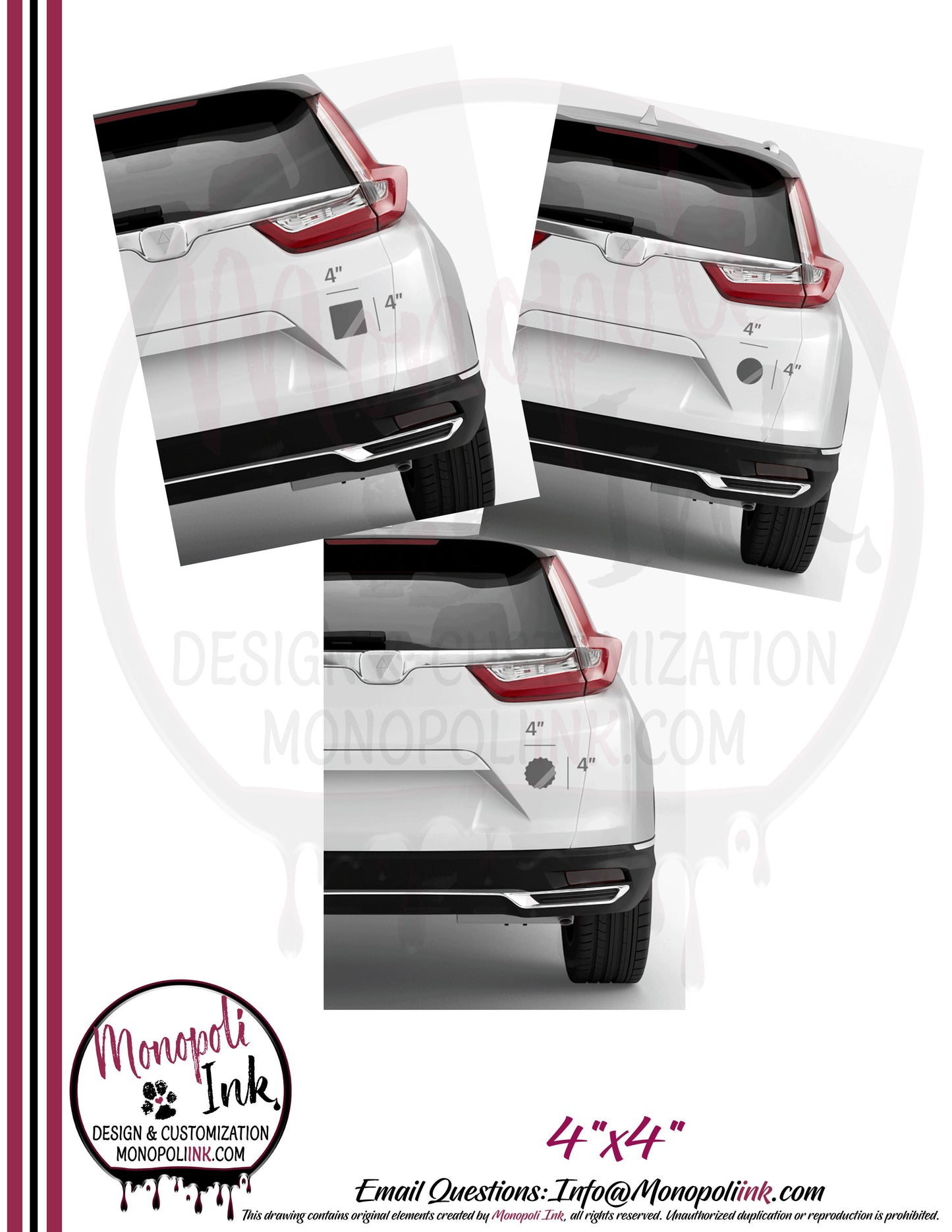 Vehicle Magnets - Custom