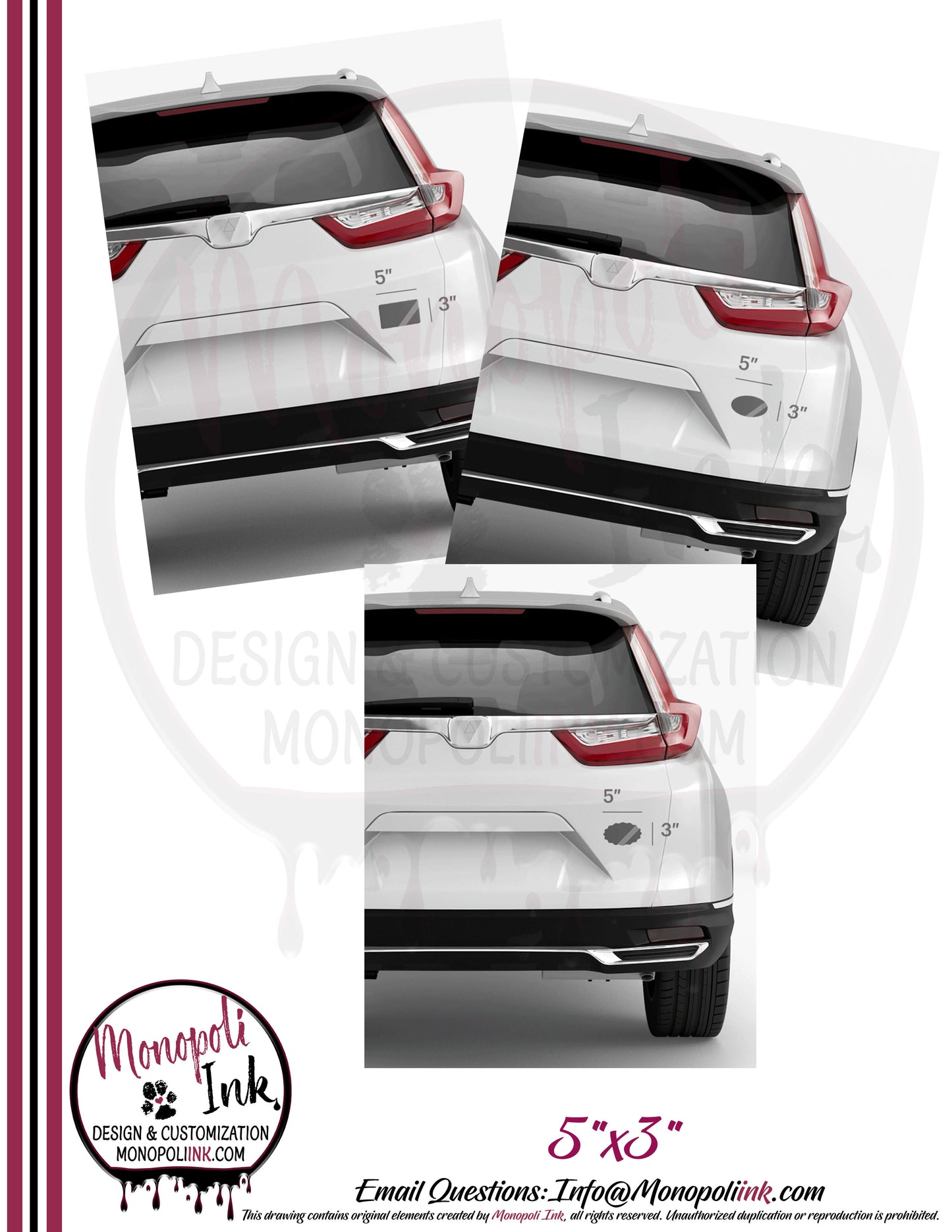 Vehicle Magnets - Custom